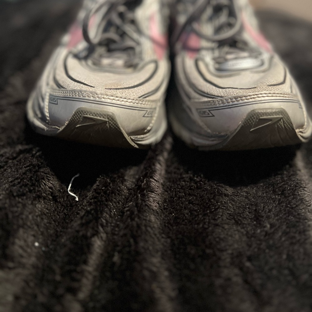 Brooks Gray and Pink Athletic Shoes